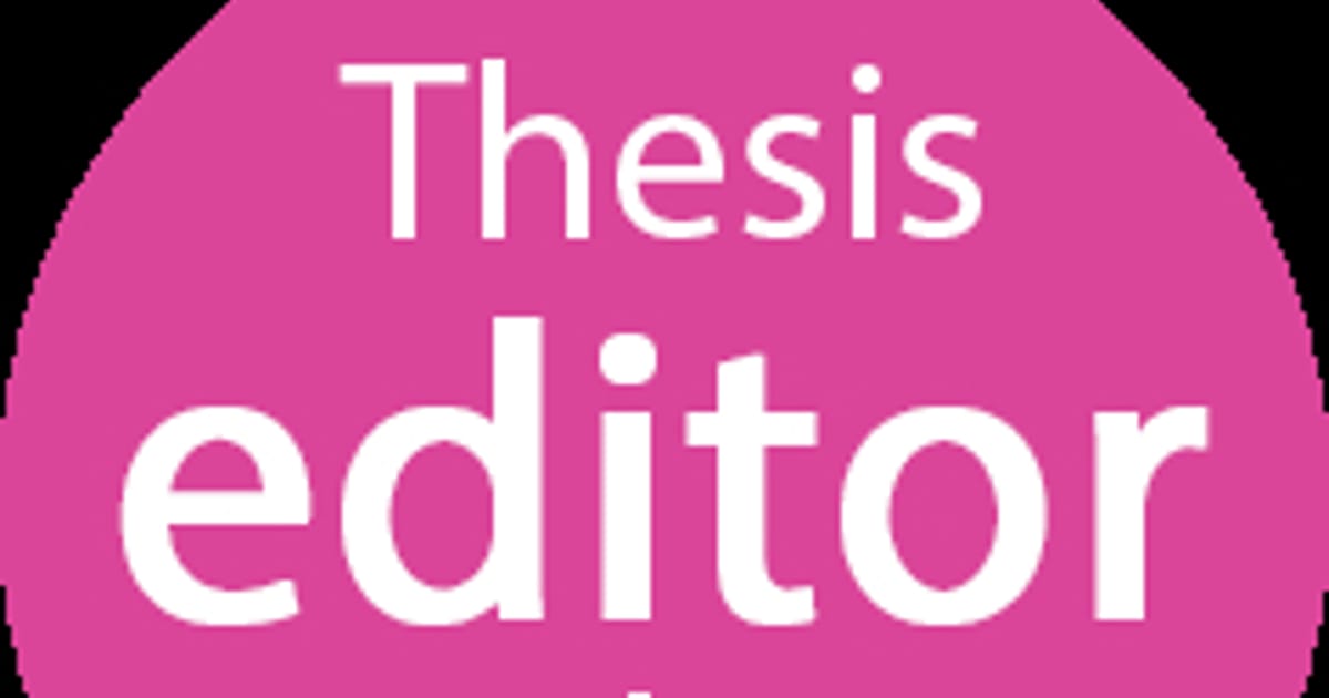 thesis editor ltd