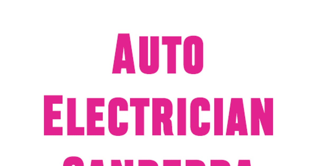 Auto Electrician Canberra Australia about.me