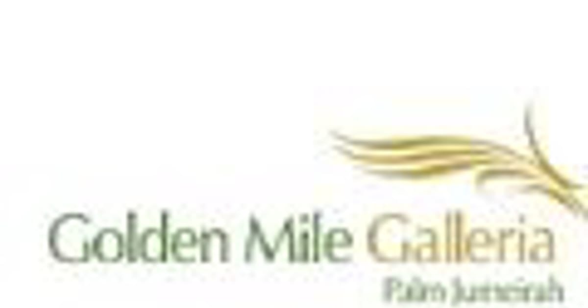 Goldenmile Galleria The Palm Jumeirah Dubai United Arab Emirates