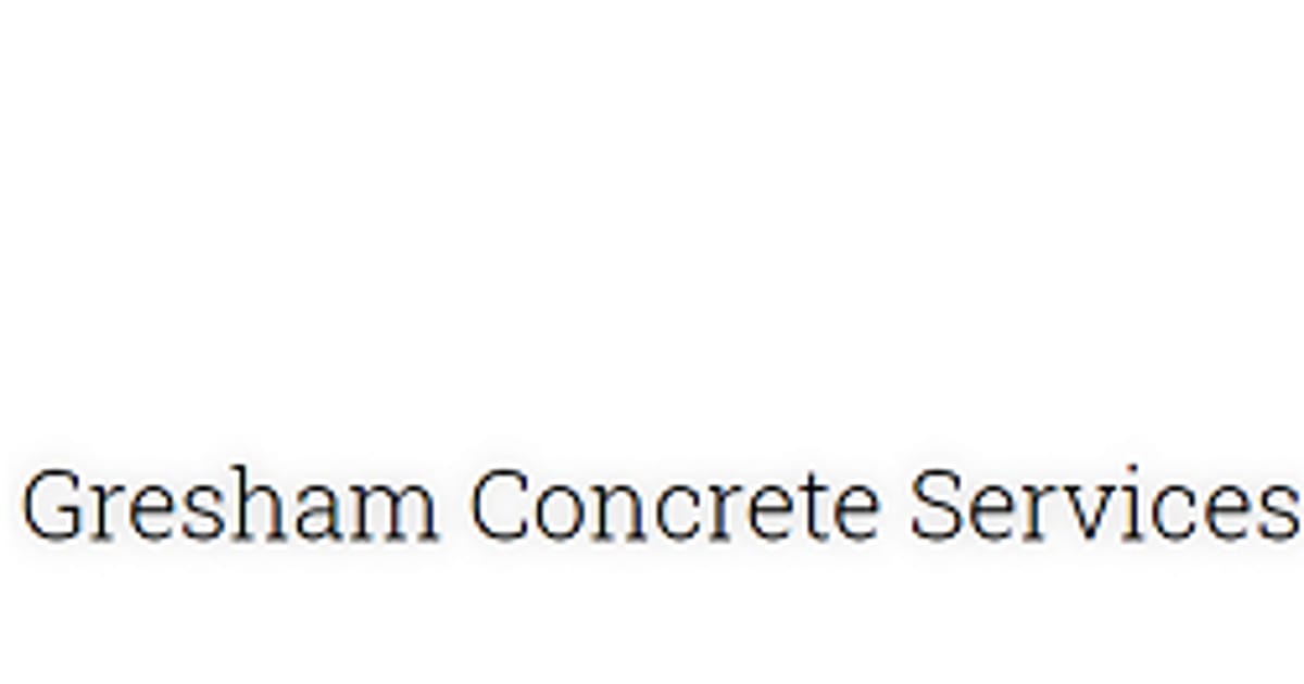 Gresham Concrete Services USA about.me