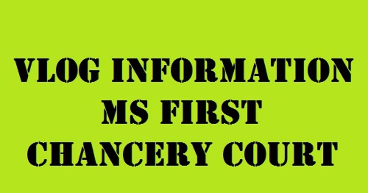 Vlog Information MS First Chancery Court Fort Lauderdale Florida