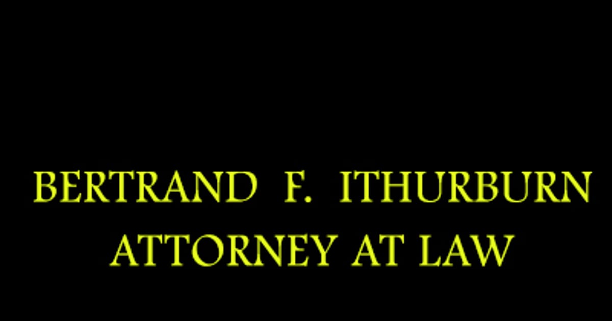 Bertrand F. Ithurburn Attorney at Law Yuba City, CA about.me