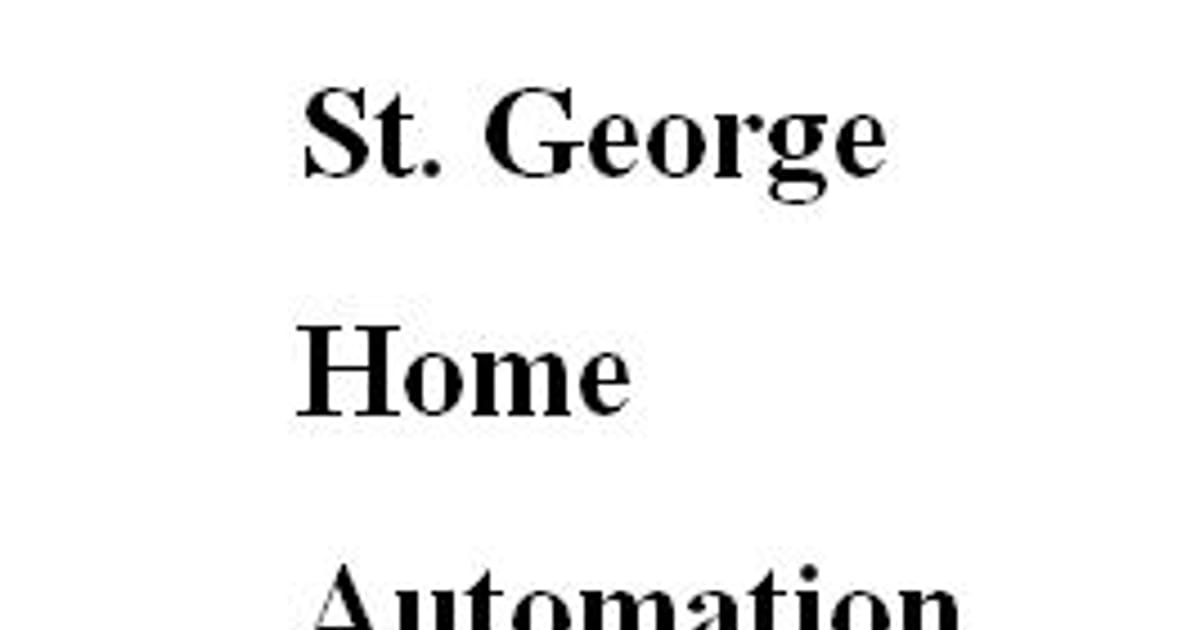 St. Home Automation 1203 E 900 S Suite 28, St. UT