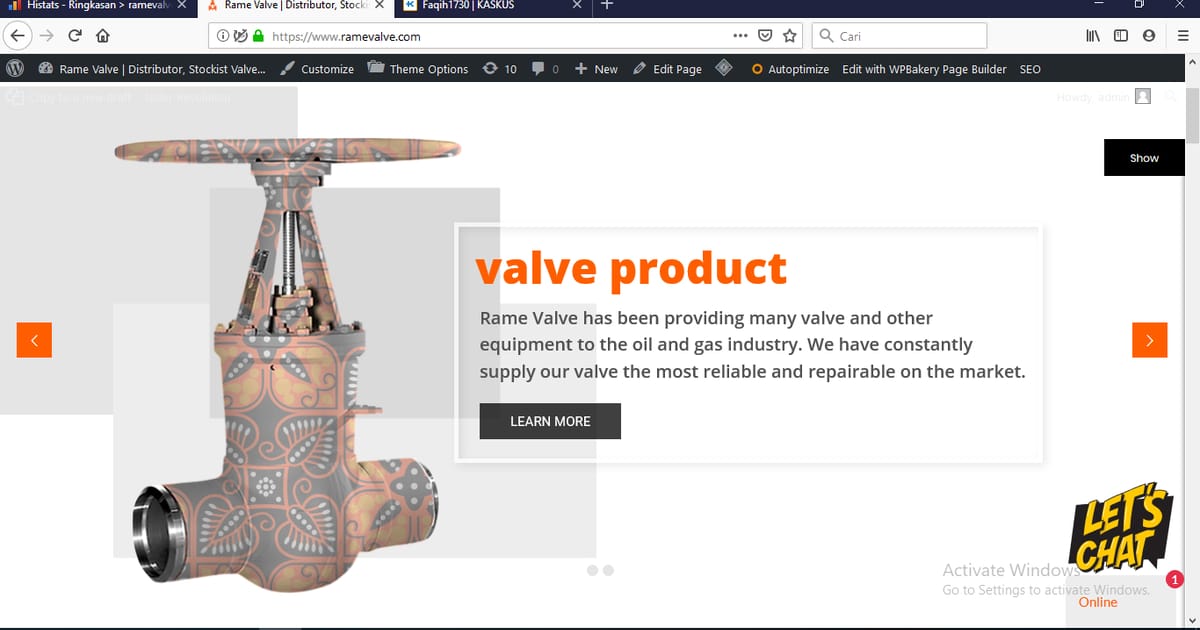 Rame Valve - Indonesia | about.me