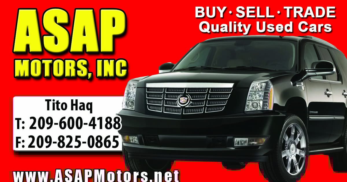 ASAP Motors, Inc Manteca, CA 95336 about.me