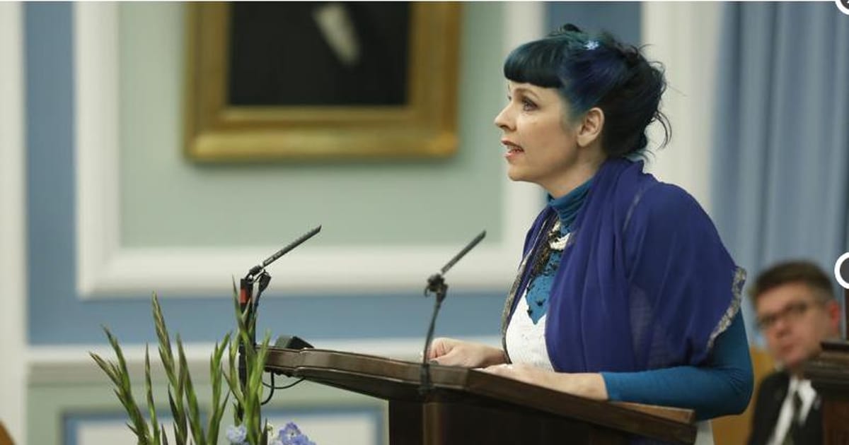 Birgitta Jonsdottir Reykjavík, Iceland, Parliamentarian at the