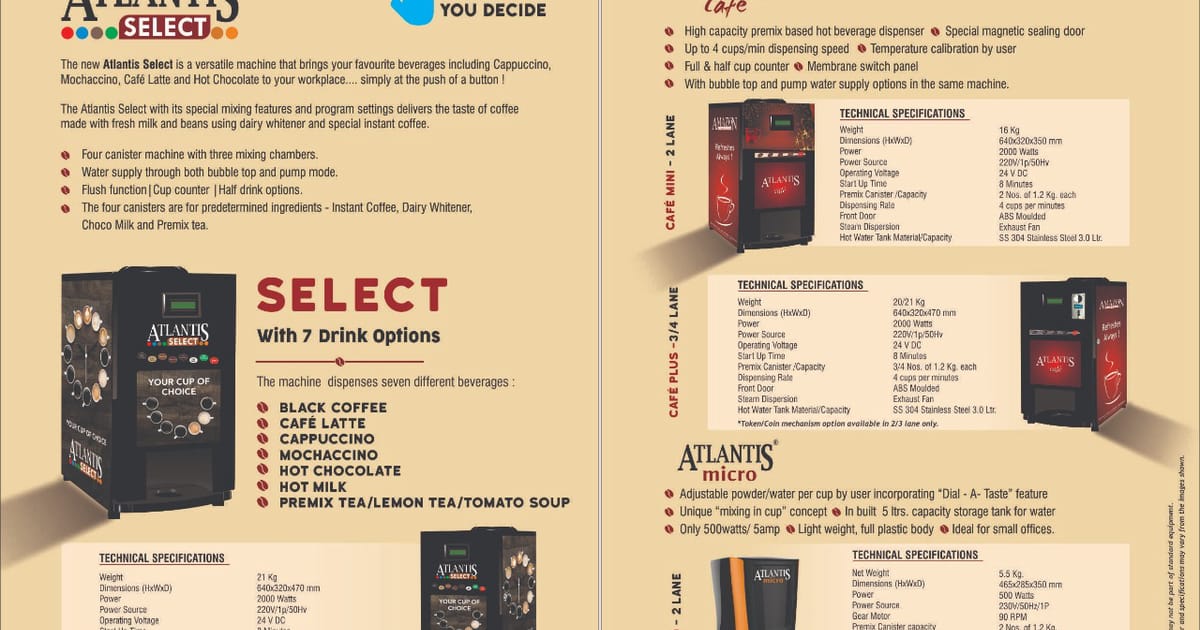 Atlantis Vending Machine Noida, Uttar Pradesh, India about.me