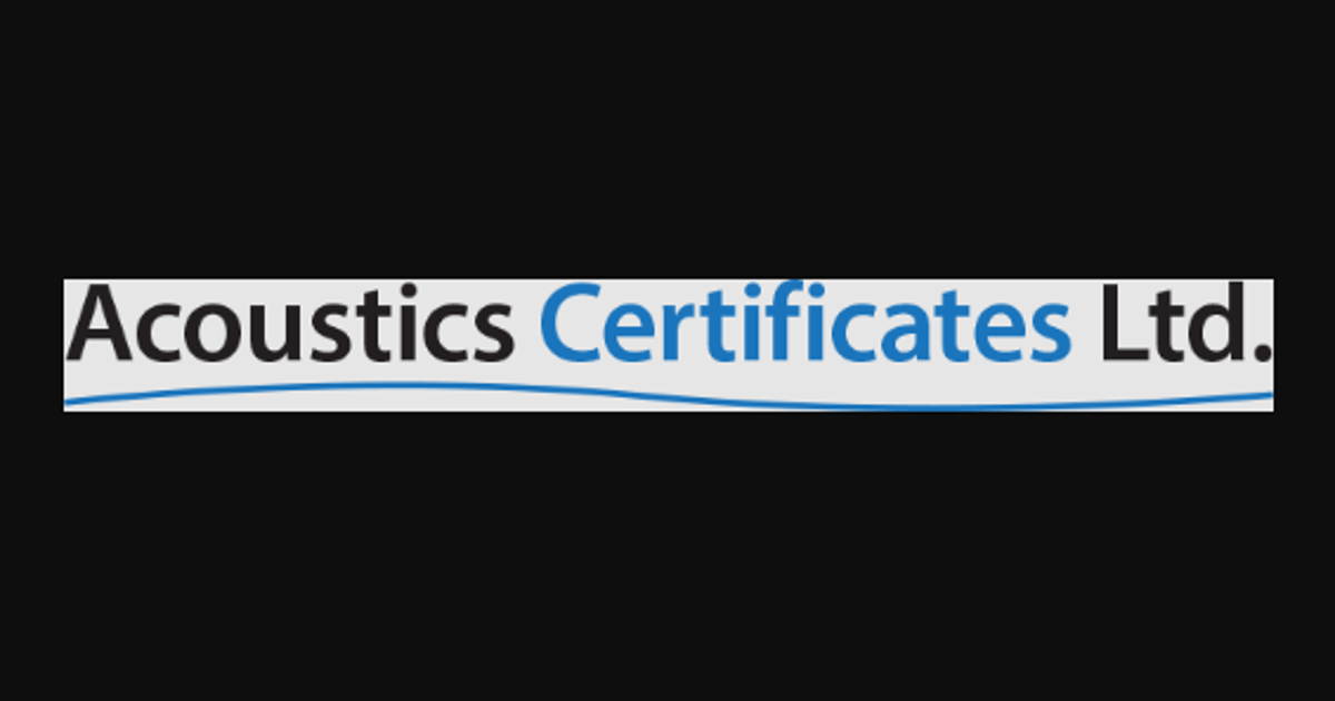 Acoustics Certificates 30 Poike Rd, Tauranga, Bay Of Plenty, 3112 New