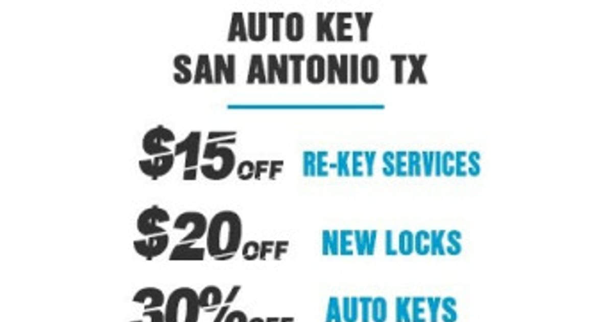 Auto Keys San Antonio Tx 5300 Blanco Rd, 78245, San Antonio, Texas