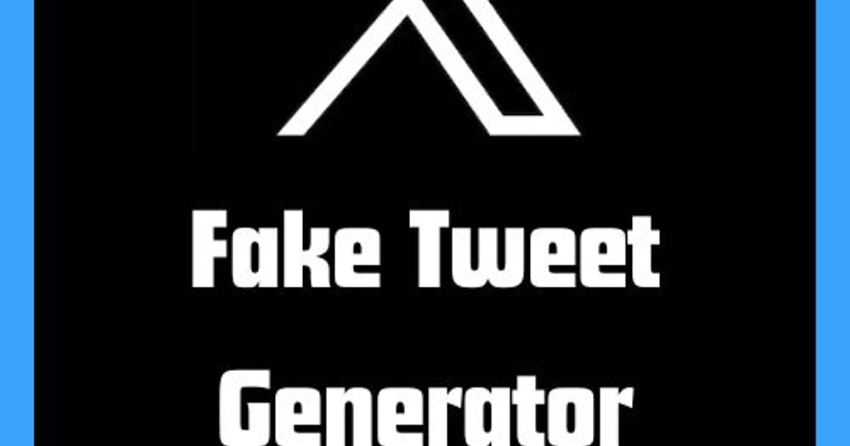 Fake Tweet Generator USA About me Fake tweet generator usa about me