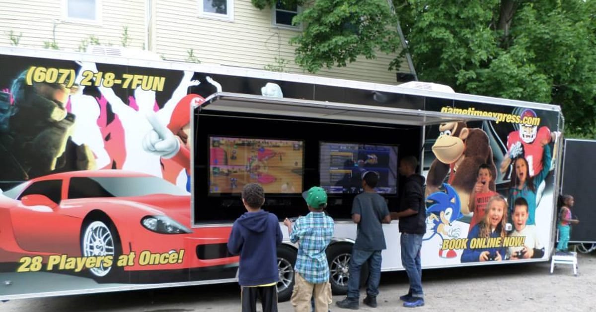 Buy A Mobile Game Truck! Pinehurst, NC, Rockin Rollin Video Game