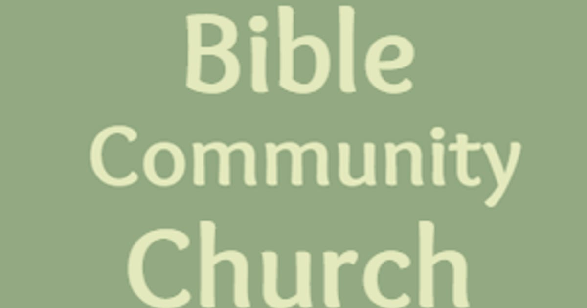 Grace Bible Community Church 705 North Mountain Road, Newington CT