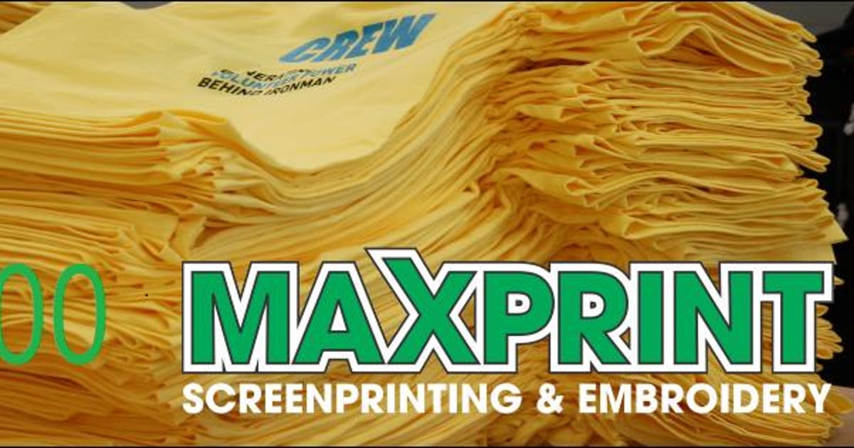 Maxprint Taupo Taupo, New Zealand, Screenprinting , Embroidery and