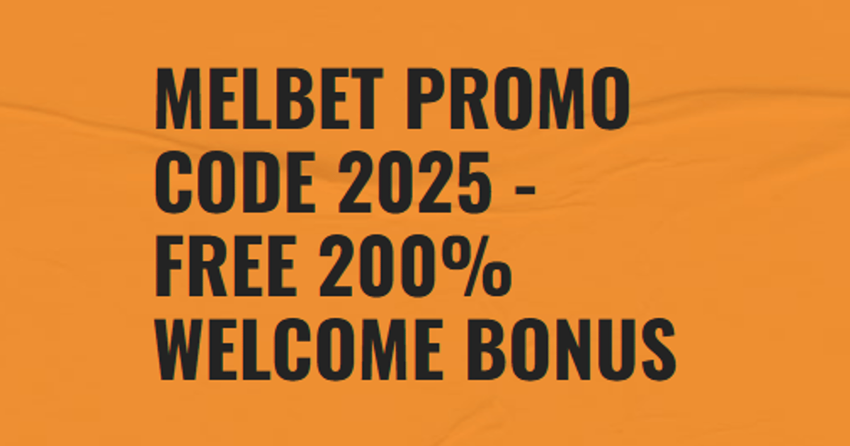 Melbet promo code