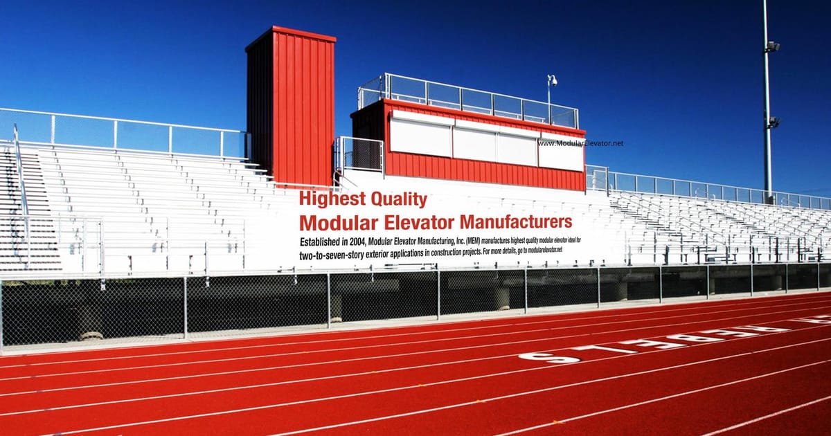 Modular Elevator Manufacturing, Inc. P.O. Box 3998, Chatsworth, CA