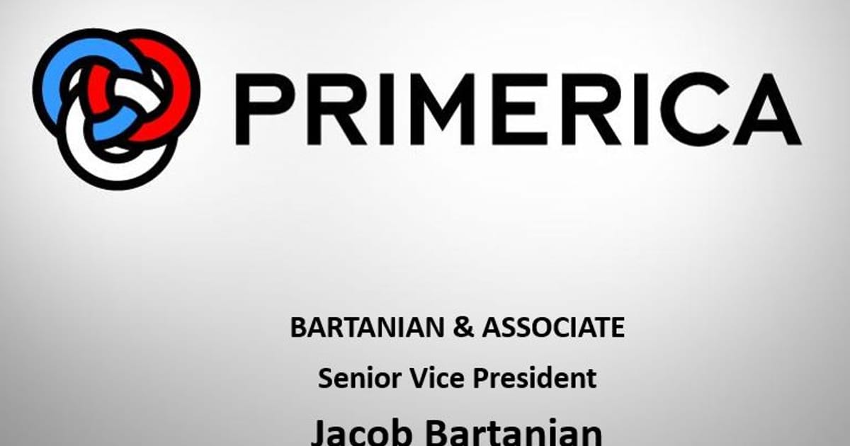 Jacob Bartanian Glendale, CA 91204, Primerica about.me