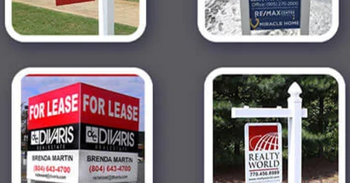 Real Estate Sign Post Rentals Mississauga about.me