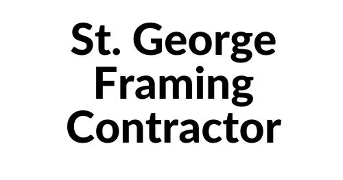 St. Framing Contractor 1203 E 900 S Suite 28, St. UT