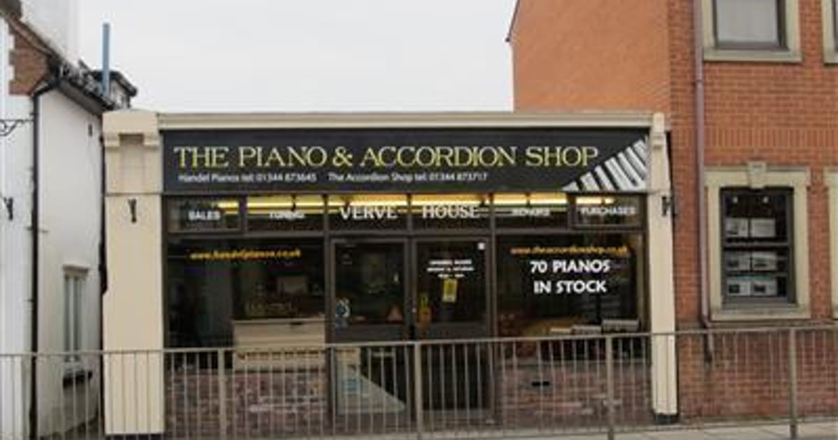 The Accordion Shop Sunningdale Store, Verv House, London Road