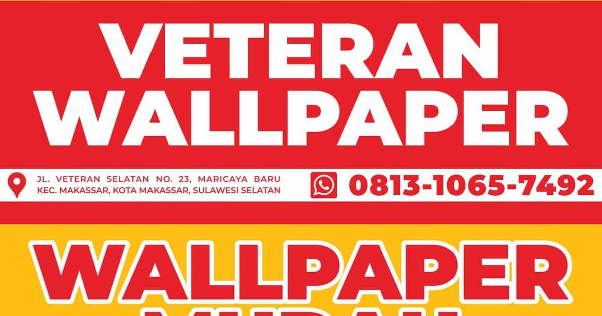 Veteran Wallpaper - Jl. Veteran Selatan No.23, Maricaya Baru, Kec