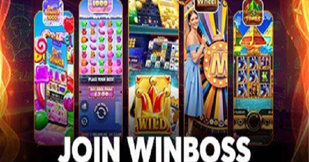 Interfața modernă a platformei WinBoss Casino Online pe desktop și dispozitive mobile.